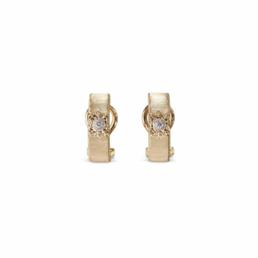 Jewellery Buccellati  | Macri Classica Earrings Yellow Gold 750/1000/ White Gold 750/1000